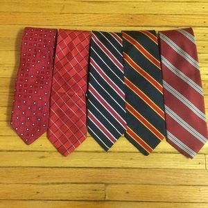 Ties -Brooks Brothers, Ralph Lauren,Tommy Hilfiger